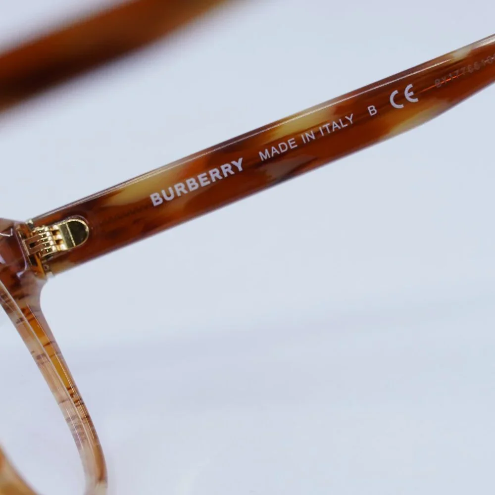 Burberry BE2332 3915 Eyeglasses Spotted Brown 52mm Square Frame - Picture 5 of 10